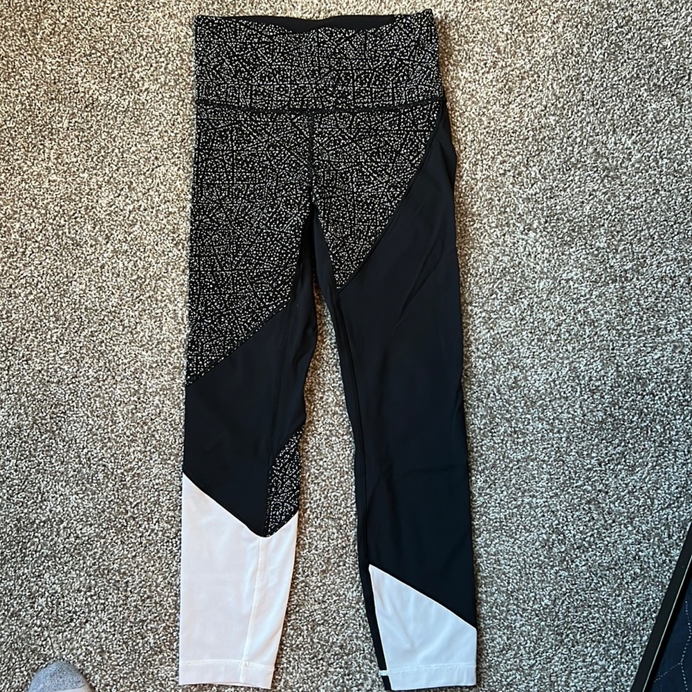 Lululemon leggings, 3/4 crop
